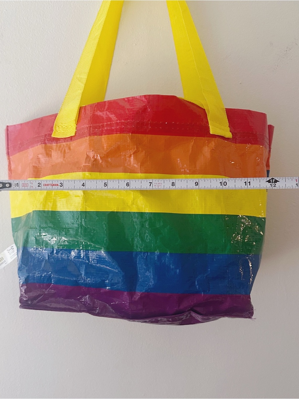 IKEA • STORSTOMMA Rainbow Pride Small Shopper Tote - Picture 7 of 10